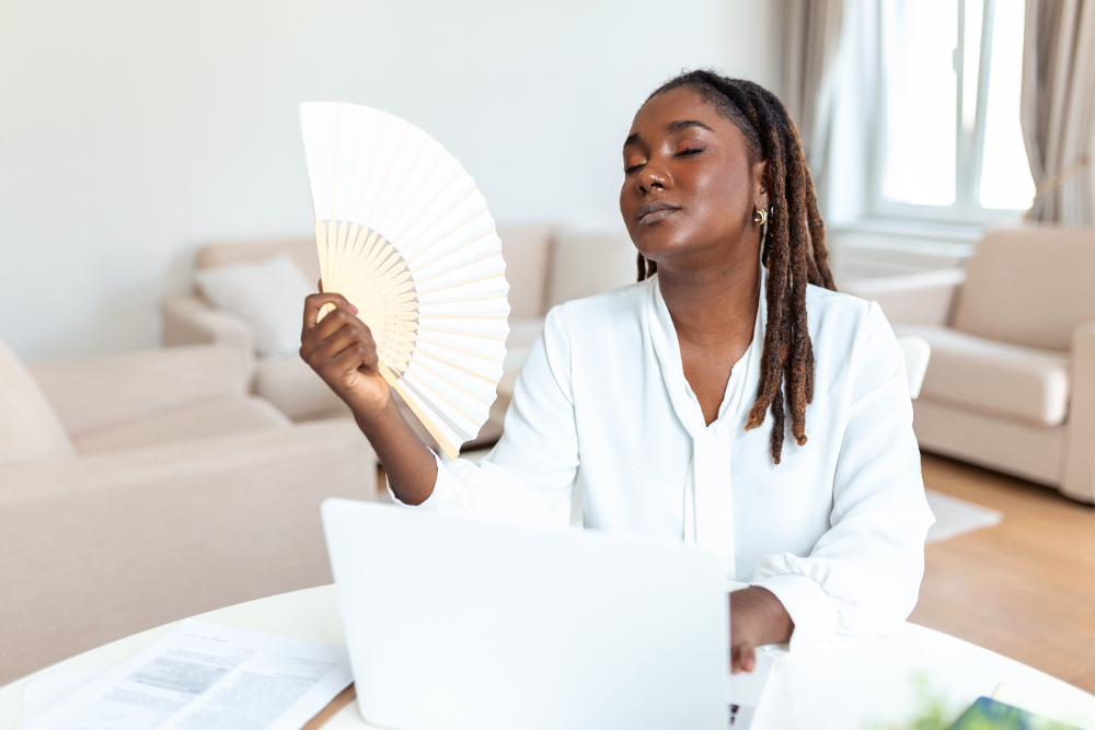 ondas de calor na menopausa